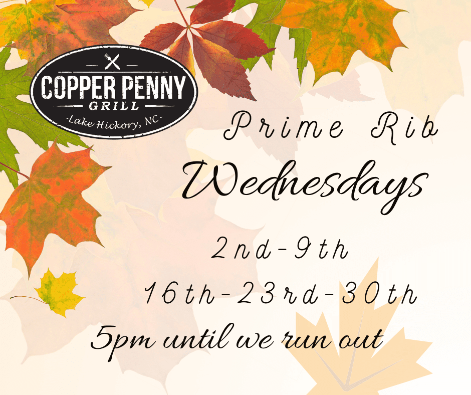 Copper Penny Lake Hickory Prime Rib
